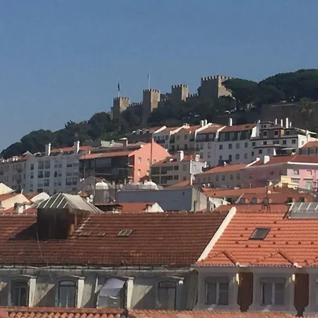 Baixa/chiado View Castle شقة *